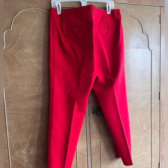 Liz Claiborne Career Emma classic red pants NWOT - Picture 6 of 14